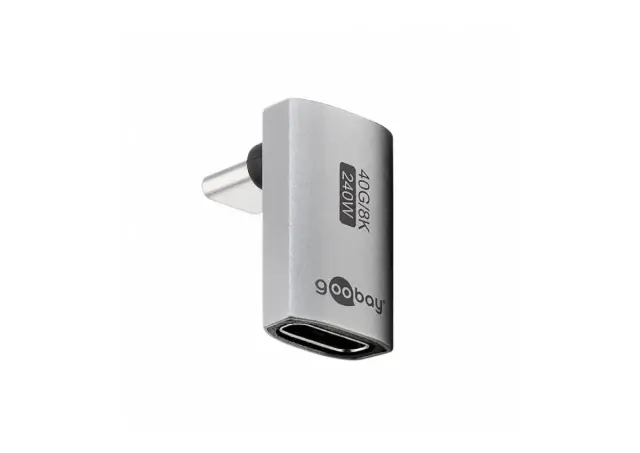 Wentronic Ugaoni USB-C adapter W74442, Sivi