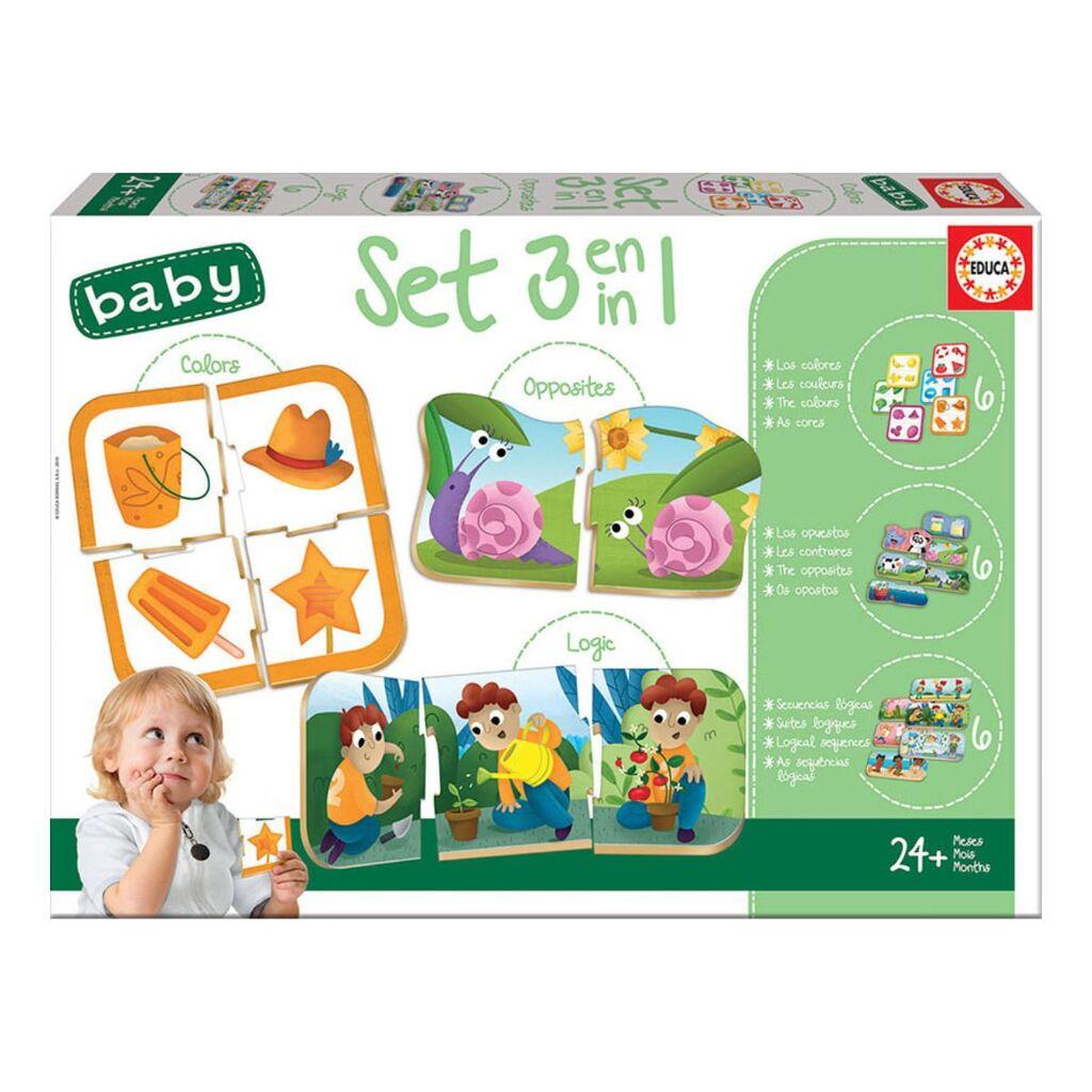 Educa Baby set 3u1, 18 delova