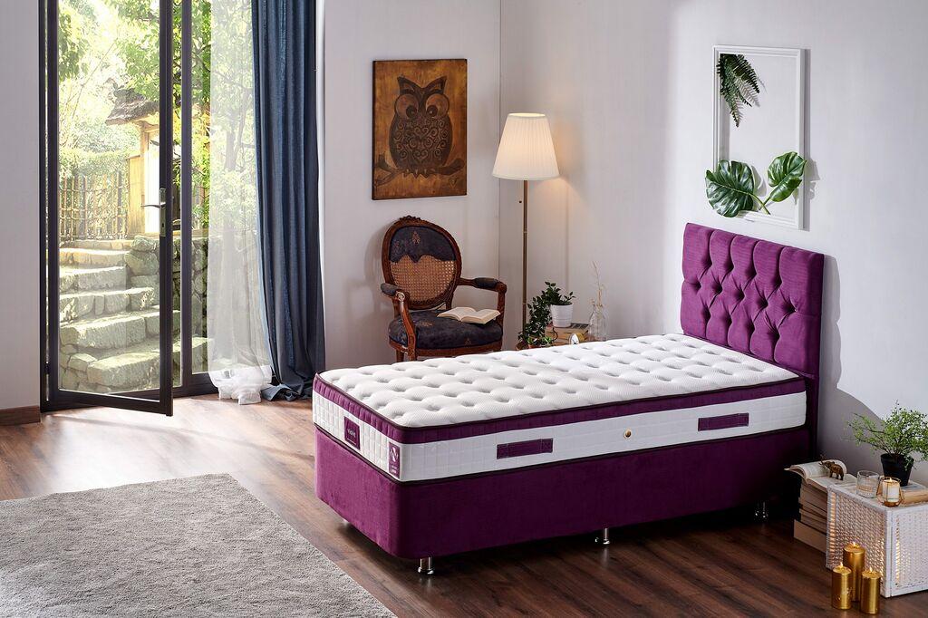 Hanah Home Dušek Violet, 100x200 cm, Beli