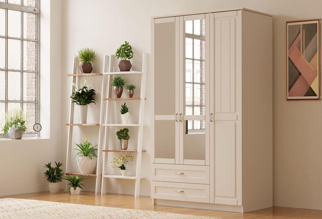 Hanah Home Ormar Rb-119-02, 105x210x52 cm, Bež