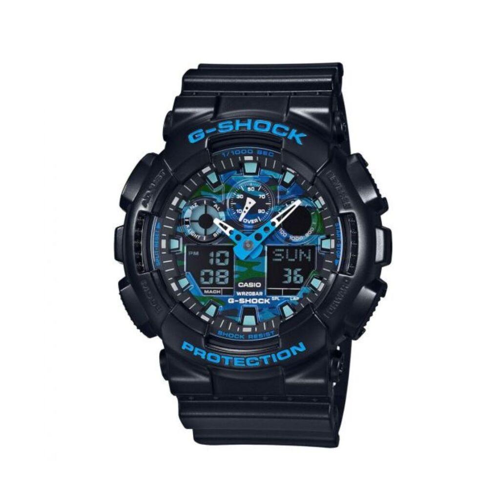 Casio Muški sat G-Shock GA-100CB-1A, Crni