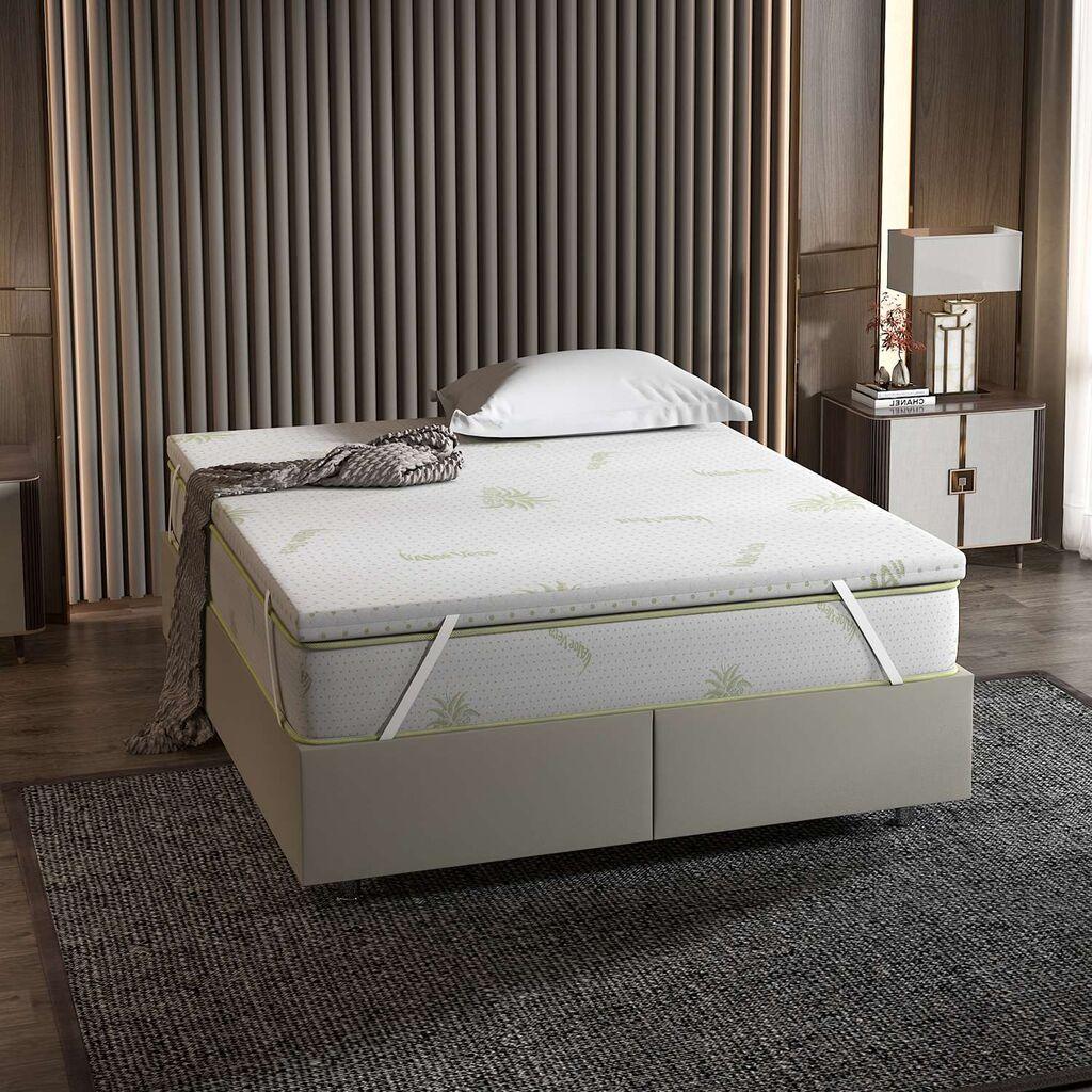 Hanah Home Dušek Aloevera, 160x200 cm, Beli