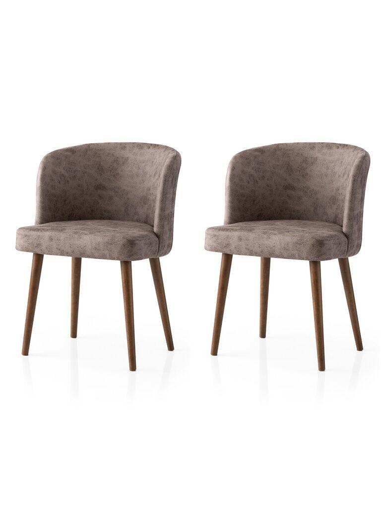 Hanah Home Set stolica Zen-4204 V2, 63x56x103.5 cm, 2 komada, Sive