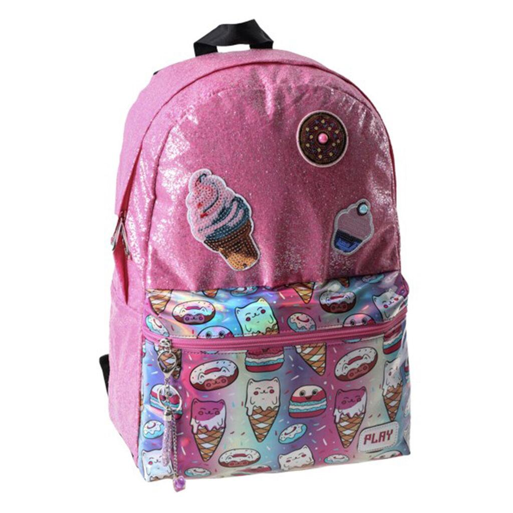Play Školski ranac Dainty Pop fashion, 43x30x20cm, Roze