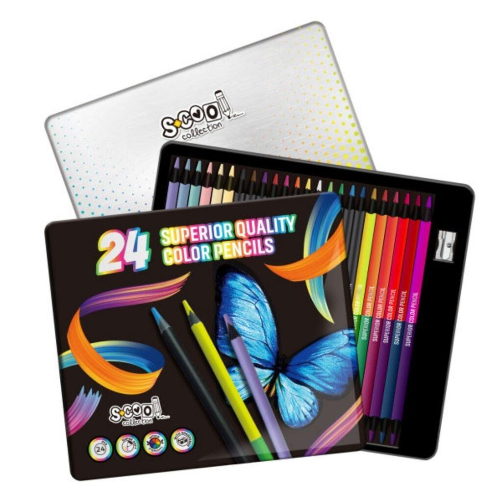 S-cool Drvene bojice, 24 komada