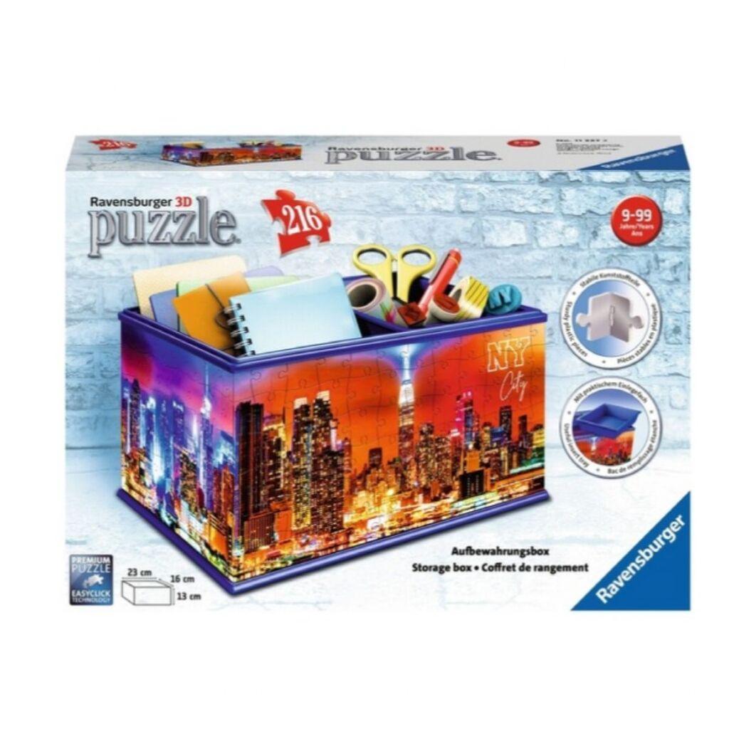 Ravensburger Puzzle 3D Kutija za šminku Njujork, 216 delova