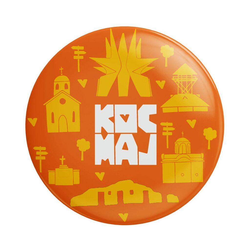 Vida suveniri Magnet Kosmaj miks, Narandžasti