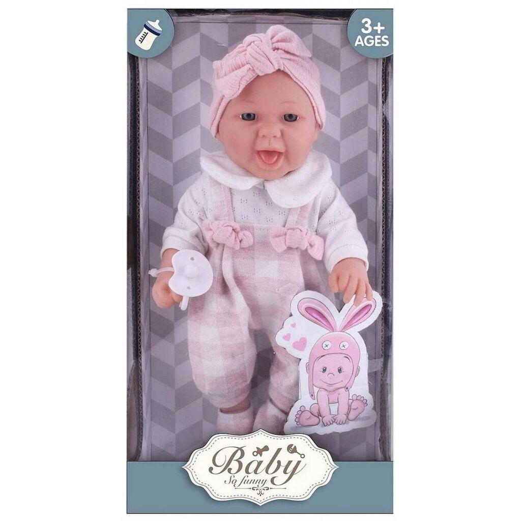 Lutka beba sa mašnom, 34cm
