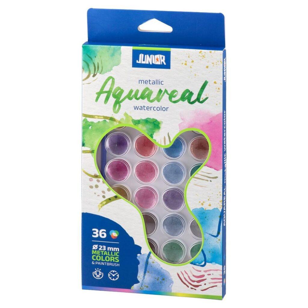 Junior Vodene boje Aquareal, 36  boja