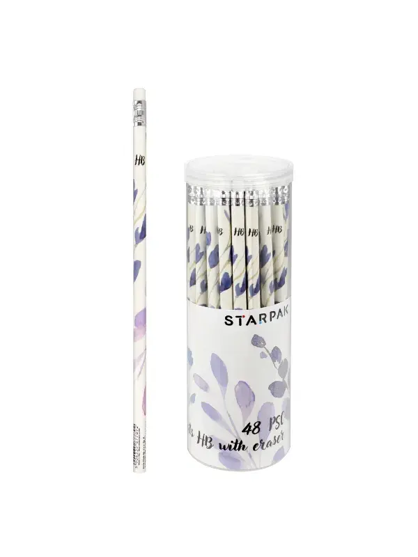 Starpak Grafitna olovka  Cveće, HB, 1/48