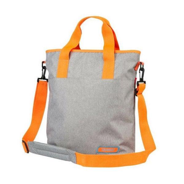 Target Torba na rame Melange mercury, 34x5x37cm, Sivo - narandžasti