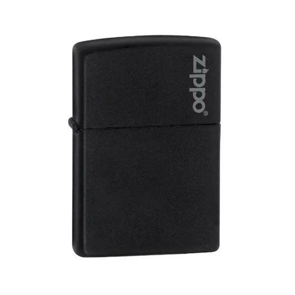 Zippo Upaljač Logo, Mat, Crni