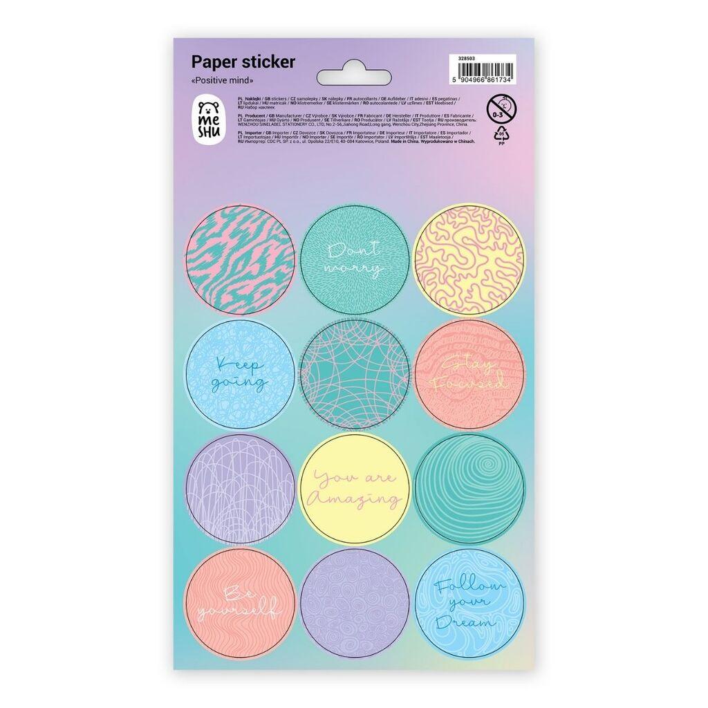 Meshu Stikeri Positive Mind, 12 komada