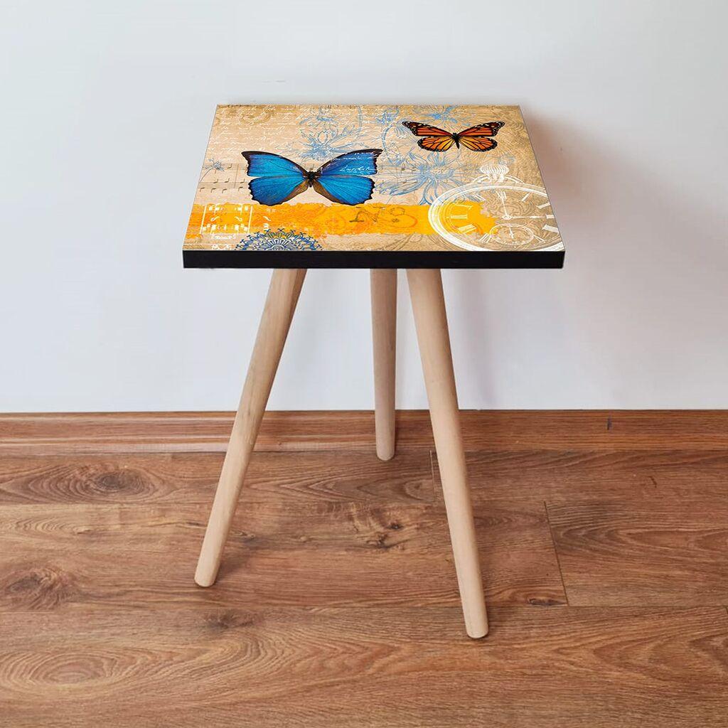 Hanah Home Klub sto Shp58, 35x42x35 cm, Šareni