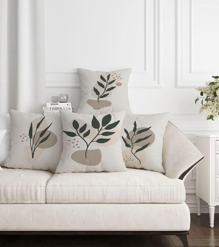 Aberto Design Set dekorativnih jastučnica ASR-plw4-15, 43 x 43 cm, 4 komada, Višebojne