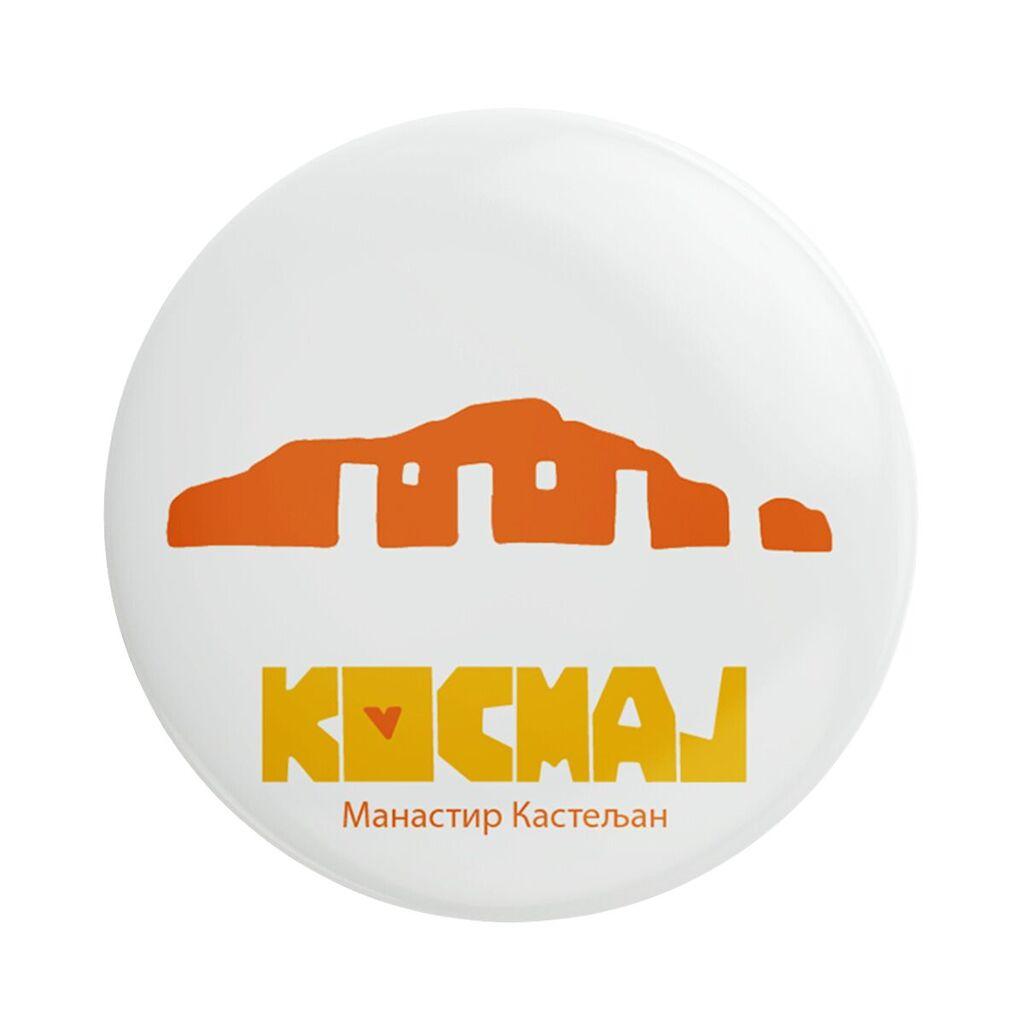 Vida suveniri Magnet Kosmaj Kasteljan, Belo-narandžasti