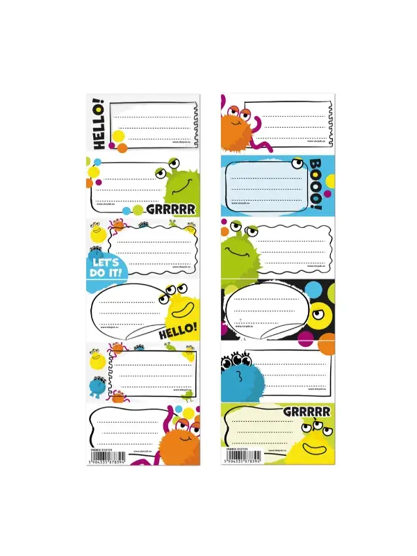 Starpak Nalepnice za sveske 1/25