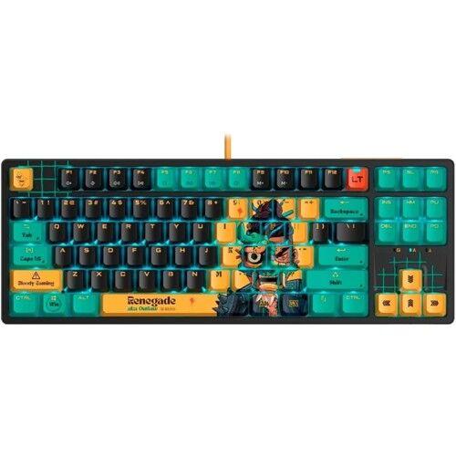 A4 Tech Mehanička tastatura Bloody Alpha Gaming Renegade USB US, Crna