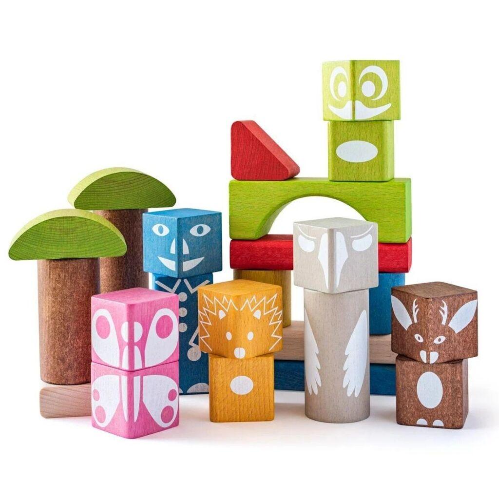 Woody Drvene kocke, 26 komada