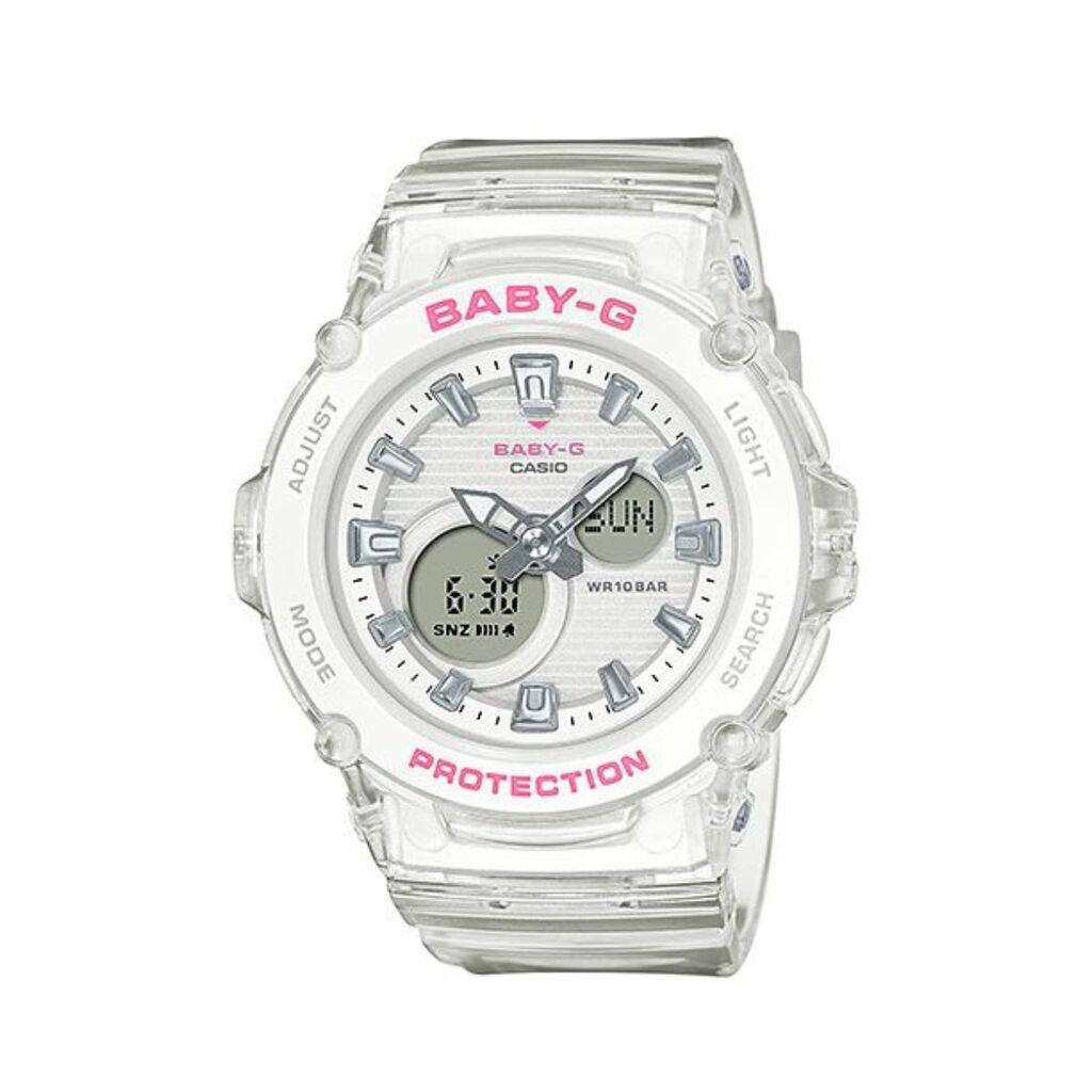 Casio Ženski sat Baby-G BGA-270S-7A, Beli