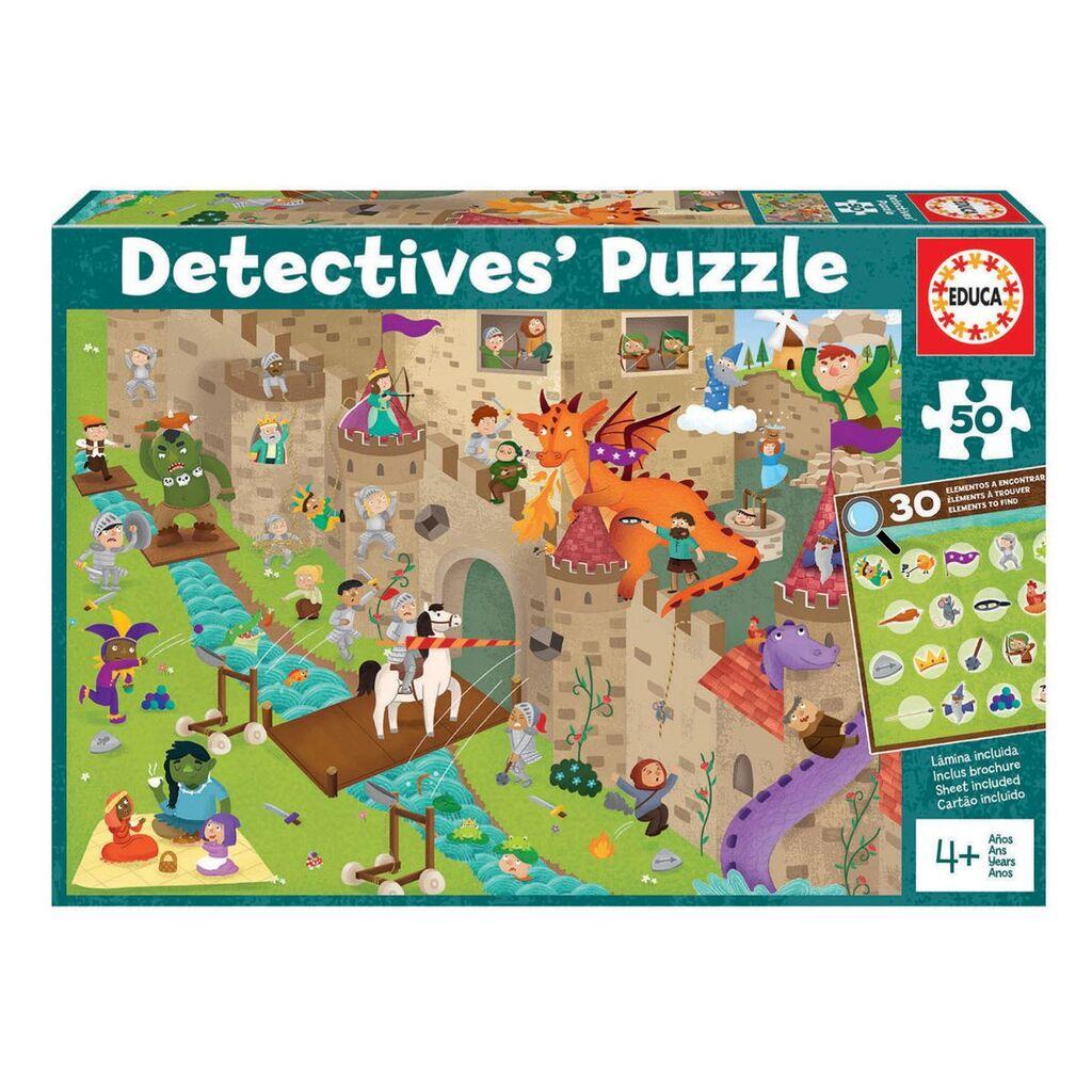 Educa Puzzle Detective Castle, 50 delova