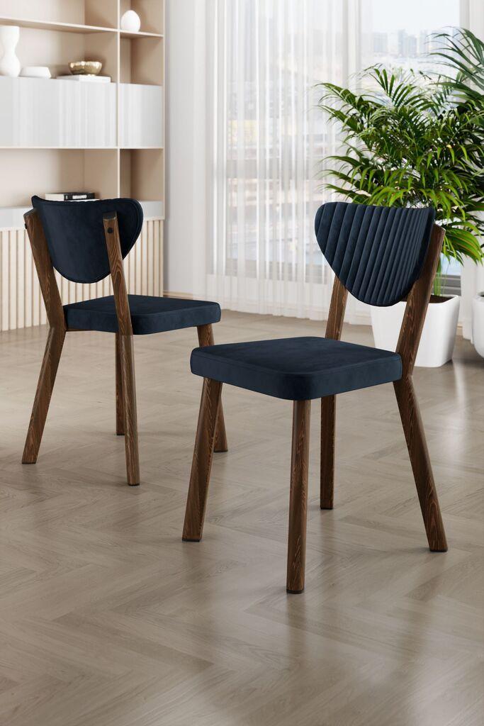 Hanah Home Set stolica Arfe, 101x76x26 cm, 4 komada, Teget