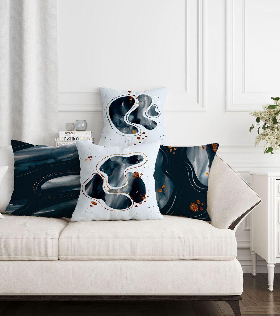 Aberto Design Set dekorativnih jastučnica ASR-plw4-10, 43 x 43 cm, 4 komada, Višebojne