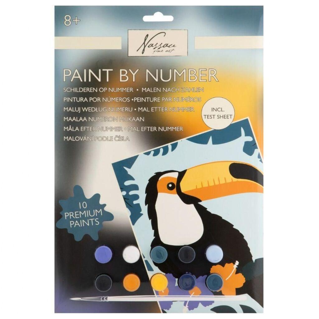 Nassau Fine Art Bojenje po brojevima Tukan