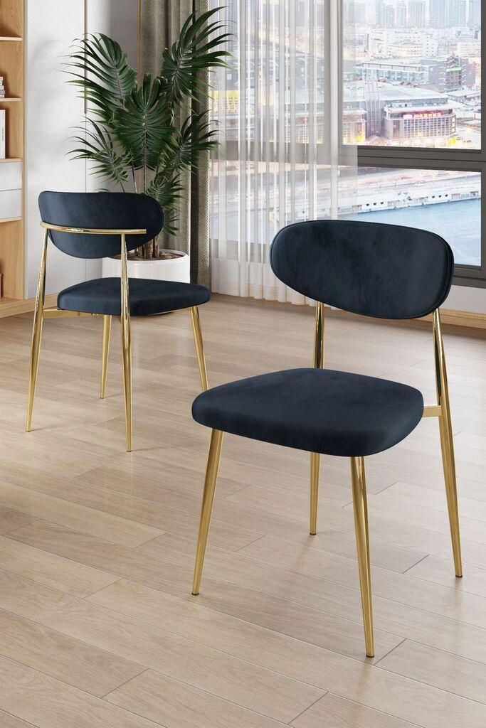 Hanah Home Set stolica Vina, 56x76x97 cm, 4 komada, Antracit