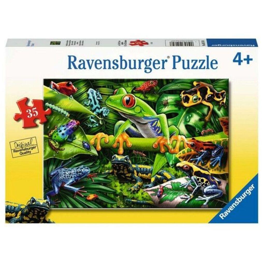 Ravensburger Puzzle Neverovatni vodozemci, 35 delova