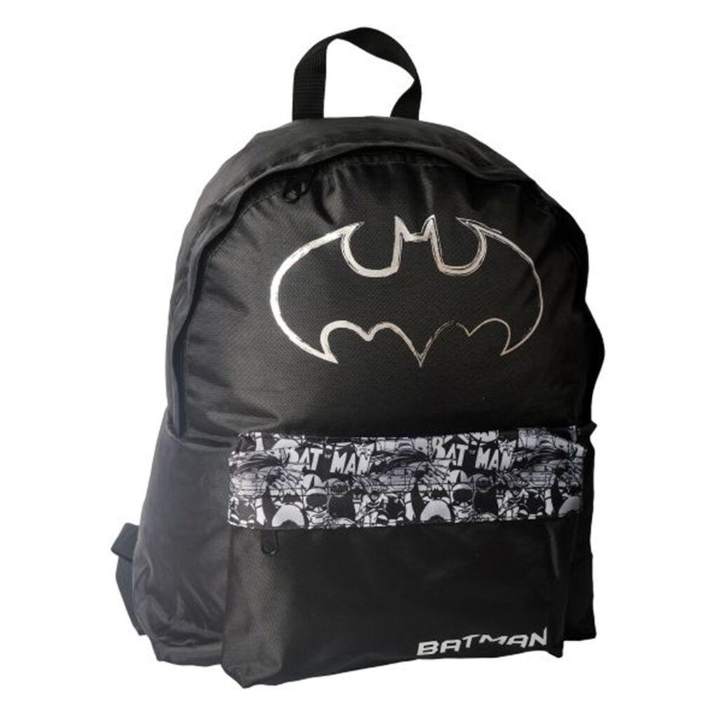 Play Školski ranac Batman, 38x30x15cm, Crni