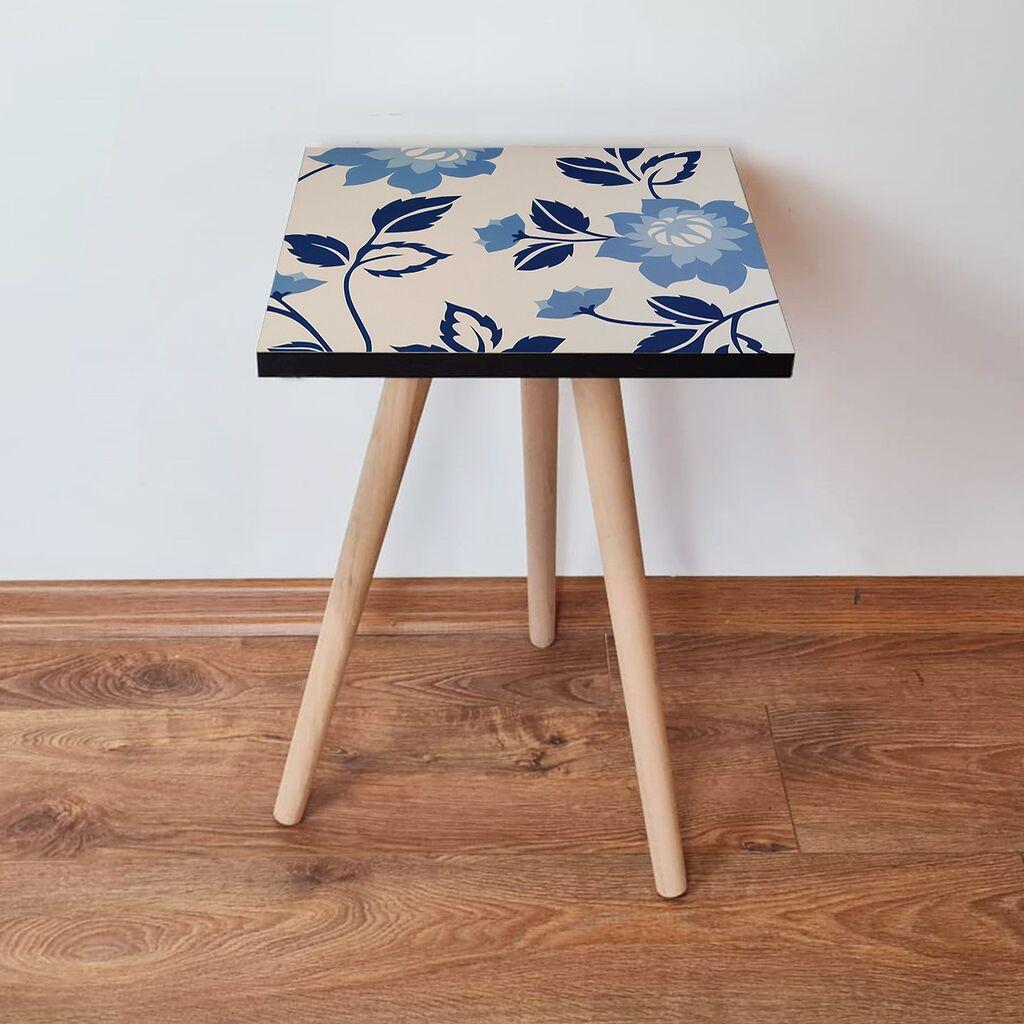 Hanah Home Klub sto Shp62, 35x42x35 cm, Krem