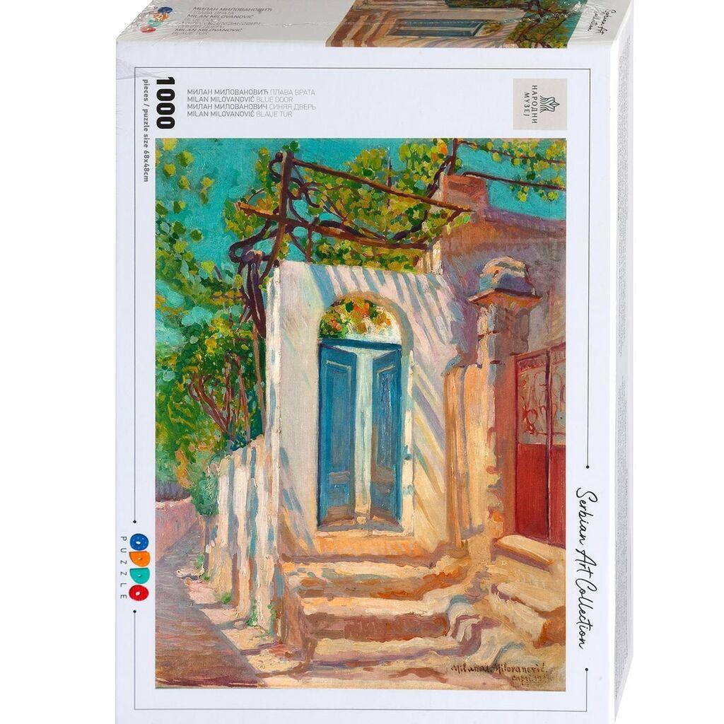 Oddo Puzzle Milan Milovanović Plava vrata, 1000 delova