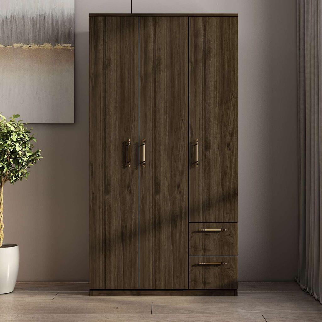 Hanah Home Ormar Merlin , 90x171,8x45 cm, , Braon