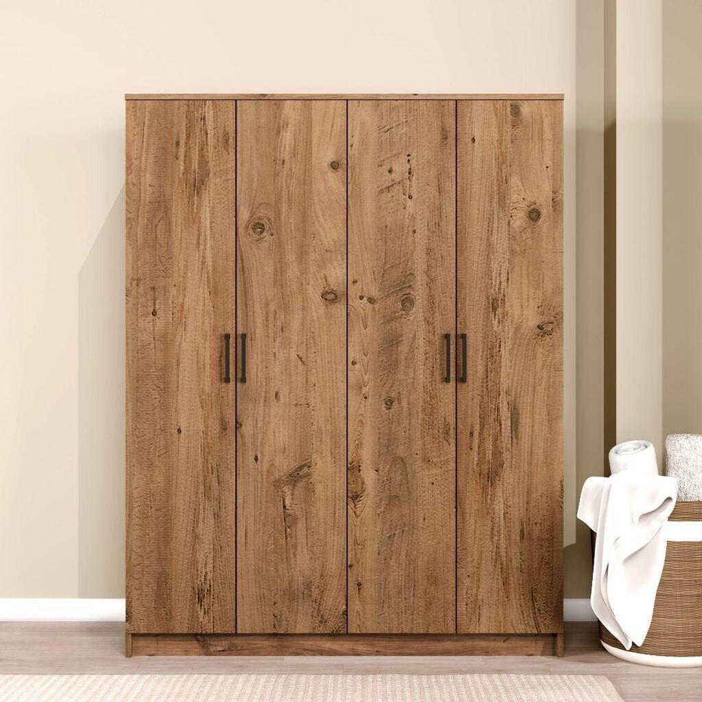 Hanah Home Ormar Kardelen 1600-114, 140x180x51,8 cm, , Braon