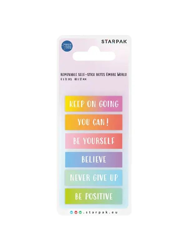 Starpak Samolepljivi blok 44x12mm, 6x20