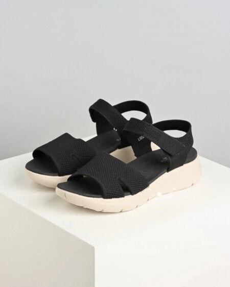 Favorito Ženske ravne sandale LS062410, Crne