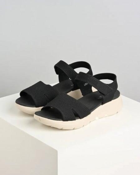 Favorito Ženske ravne sandale LS062410, Crne