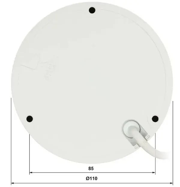 Dahua Kamera IPC-HDBW2249E-S-IL-0280B, AI, IP, 2MP, 2.8mm, Anti Vandal, Sa hibridnim iluminatorima, Bela