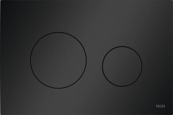 TECE Tipka za vodokotlić 2/2 LOOP, Crna mat