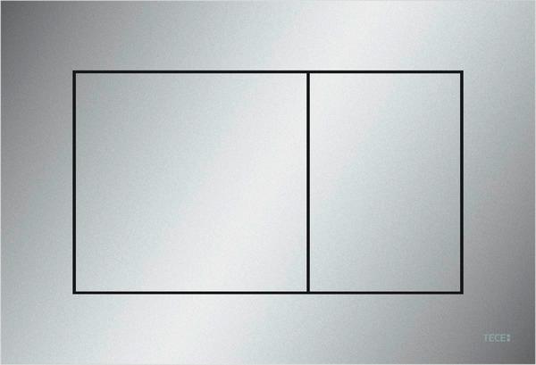 TECE Tipka za vodokotlić 2/2 NOW, Hrom mat