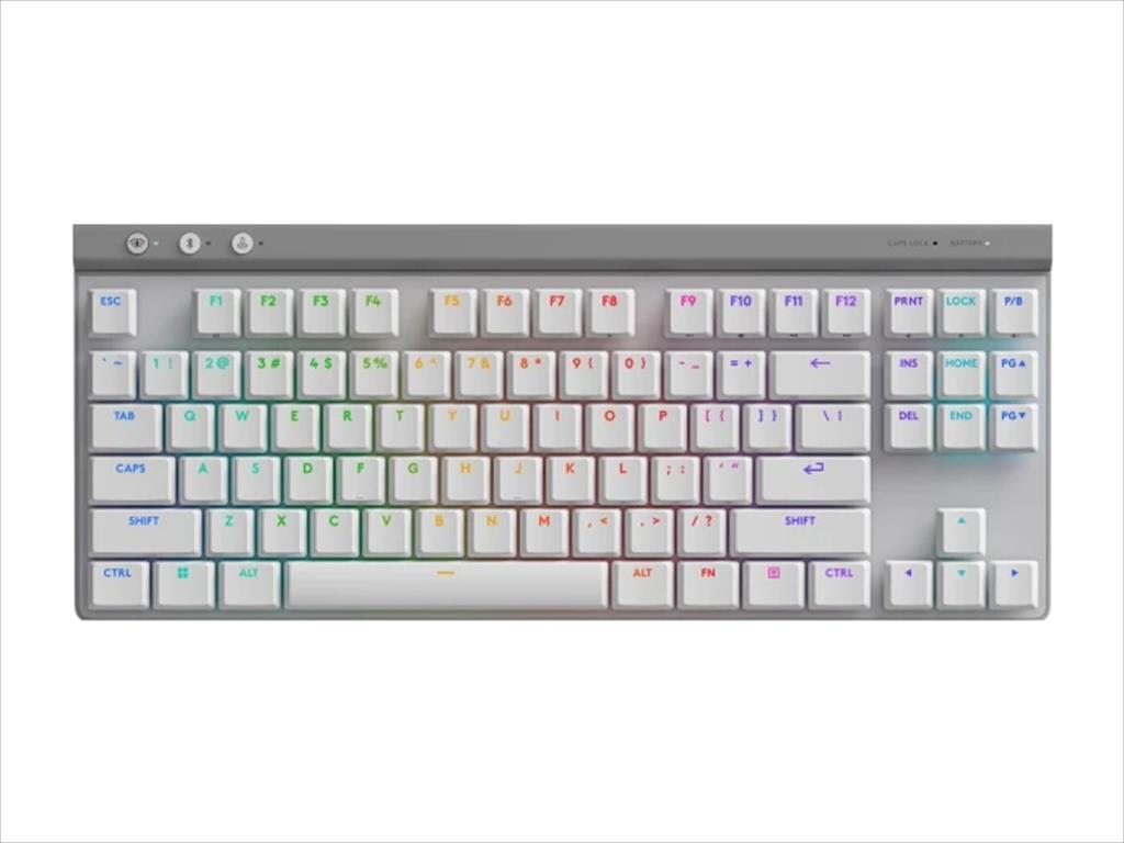 LOGITECH G mehanička tastatura 515 TKL LIGHTSPEED bežična RGB GL TACTILE bela