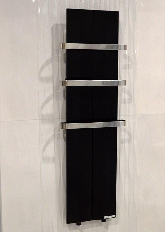 CINI Toplovodni sušač peškira 40.4x120cm, Crni