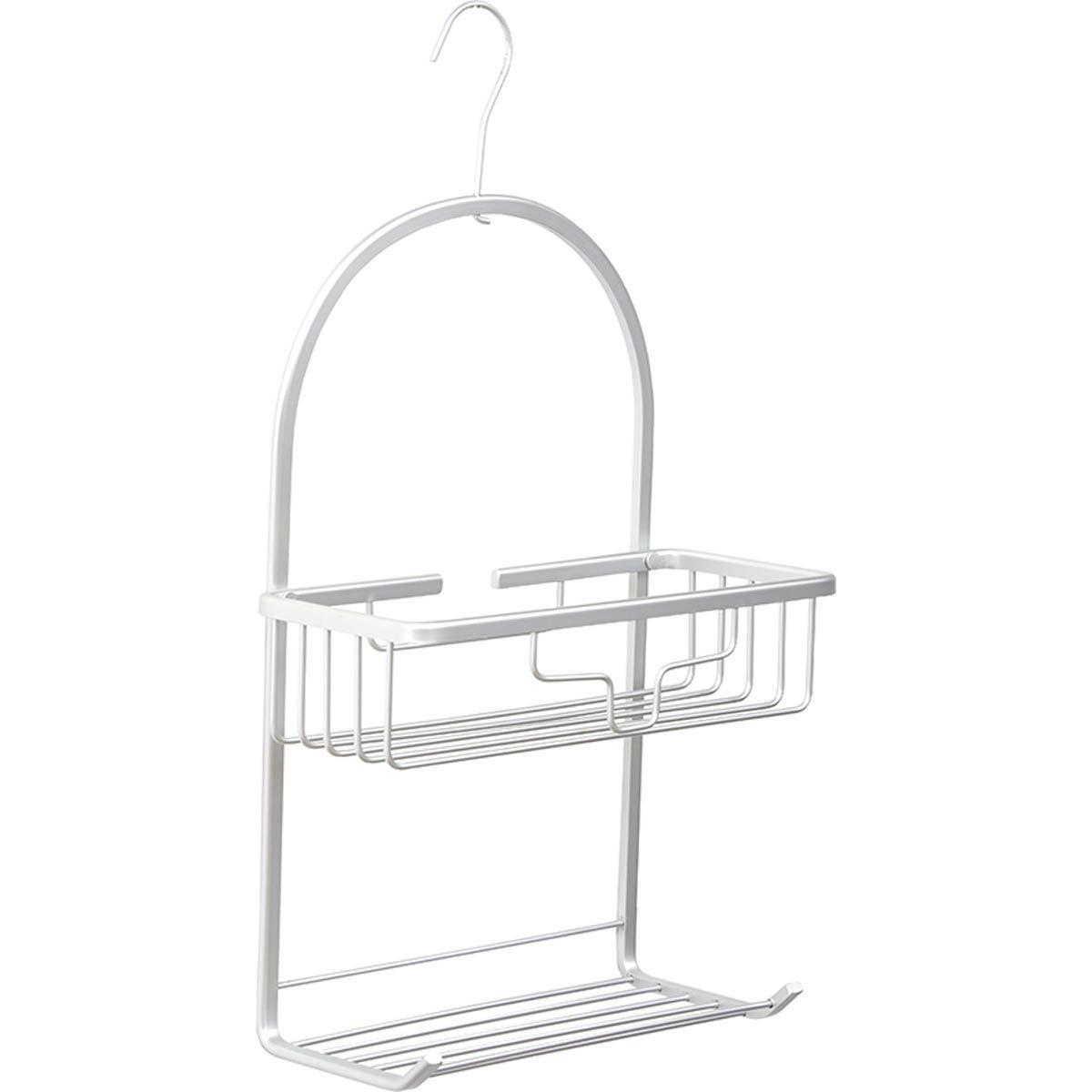 TENDANCE Žičana polica sa dva nivoa i kukom 49.5x28x12.5cm, Crna