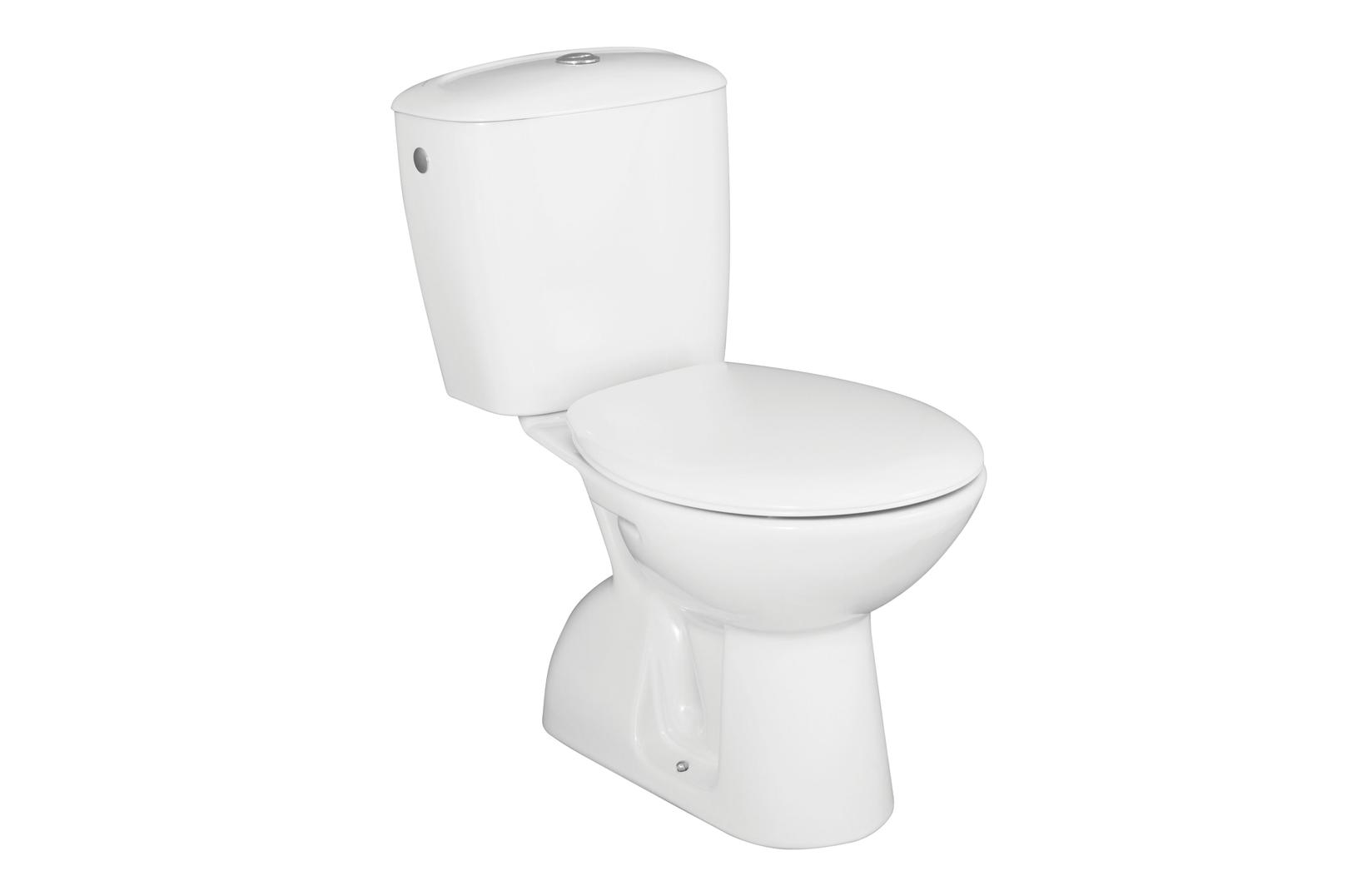 ROCA Monoblok CANTO SIMPLON sa WC daskom, Beli
