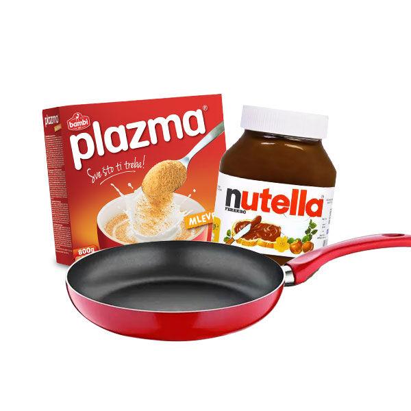 Nutella 1 kg, Plazma 800 g i Tiganj 22 cm
