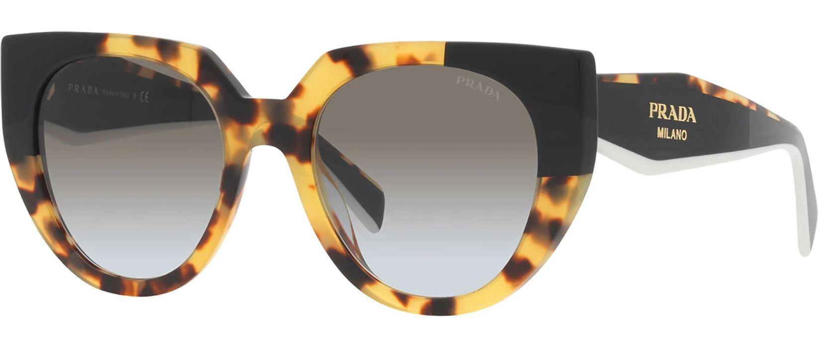 Prada Ženske naočare za sunce 0PR 14WS 01M0A7 52, Bež-crne