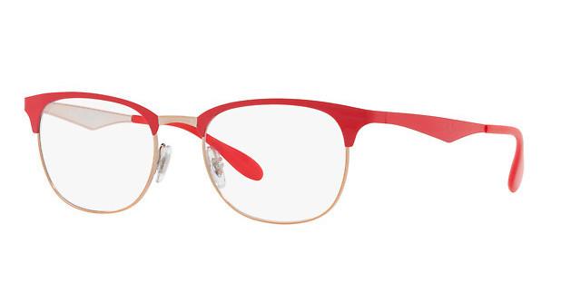 Ray-Ban Okvir za naočare RX6346, Crveni