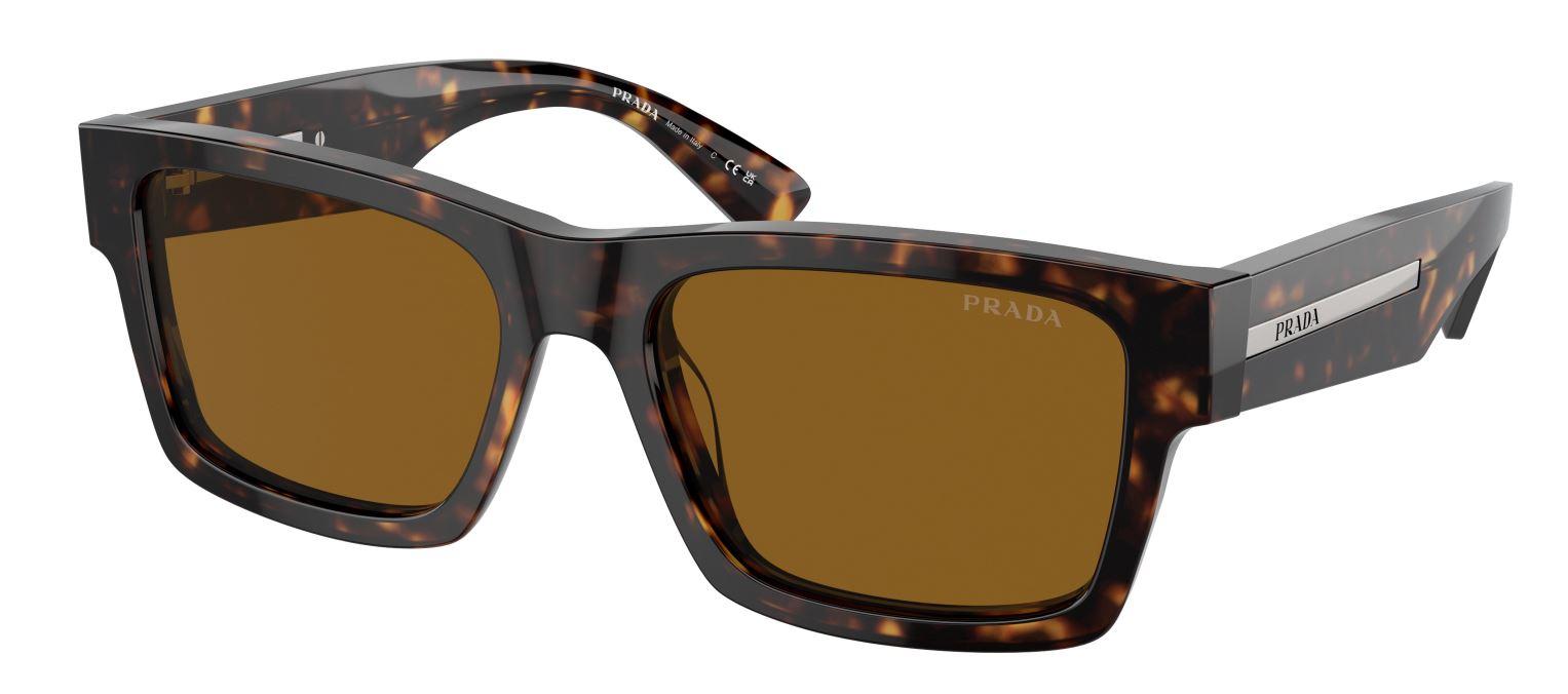 Prada Muške naočare za sunce 0PR 25ZS 2AU0B0 53, Braon