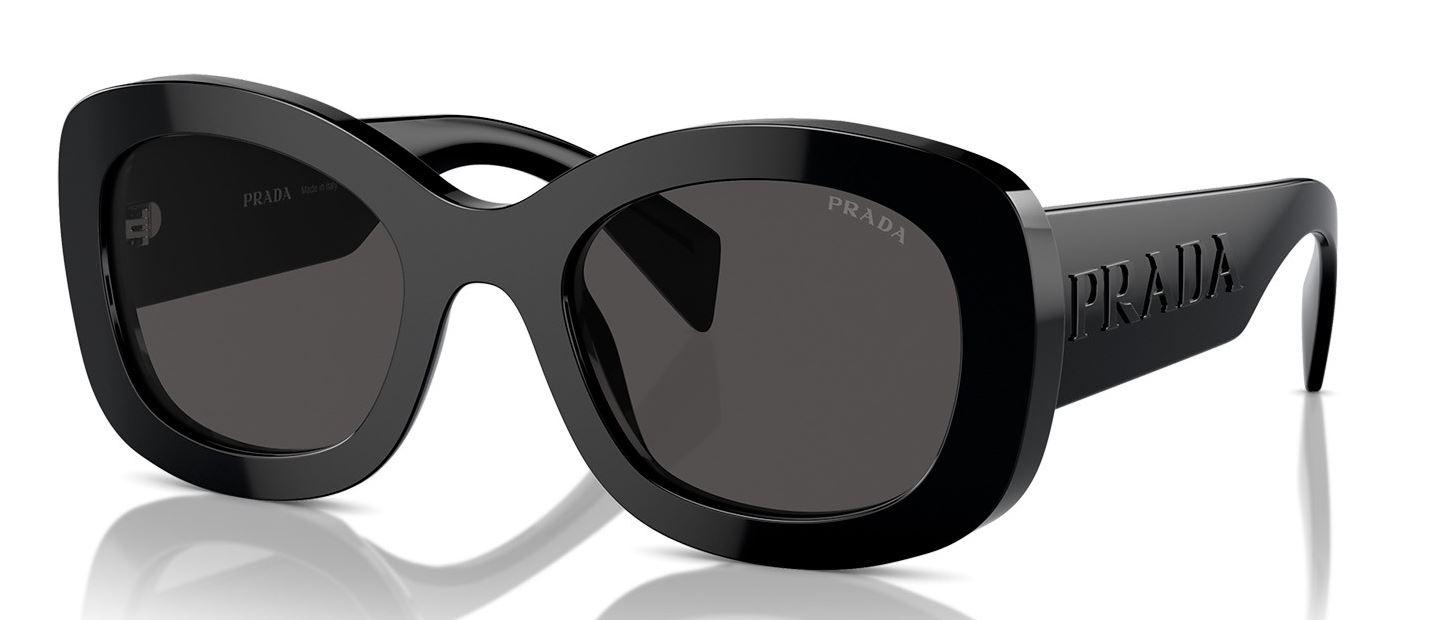 Prada Ženske naočare za sunce 0PR A13S 1AB5S0 54, Crne